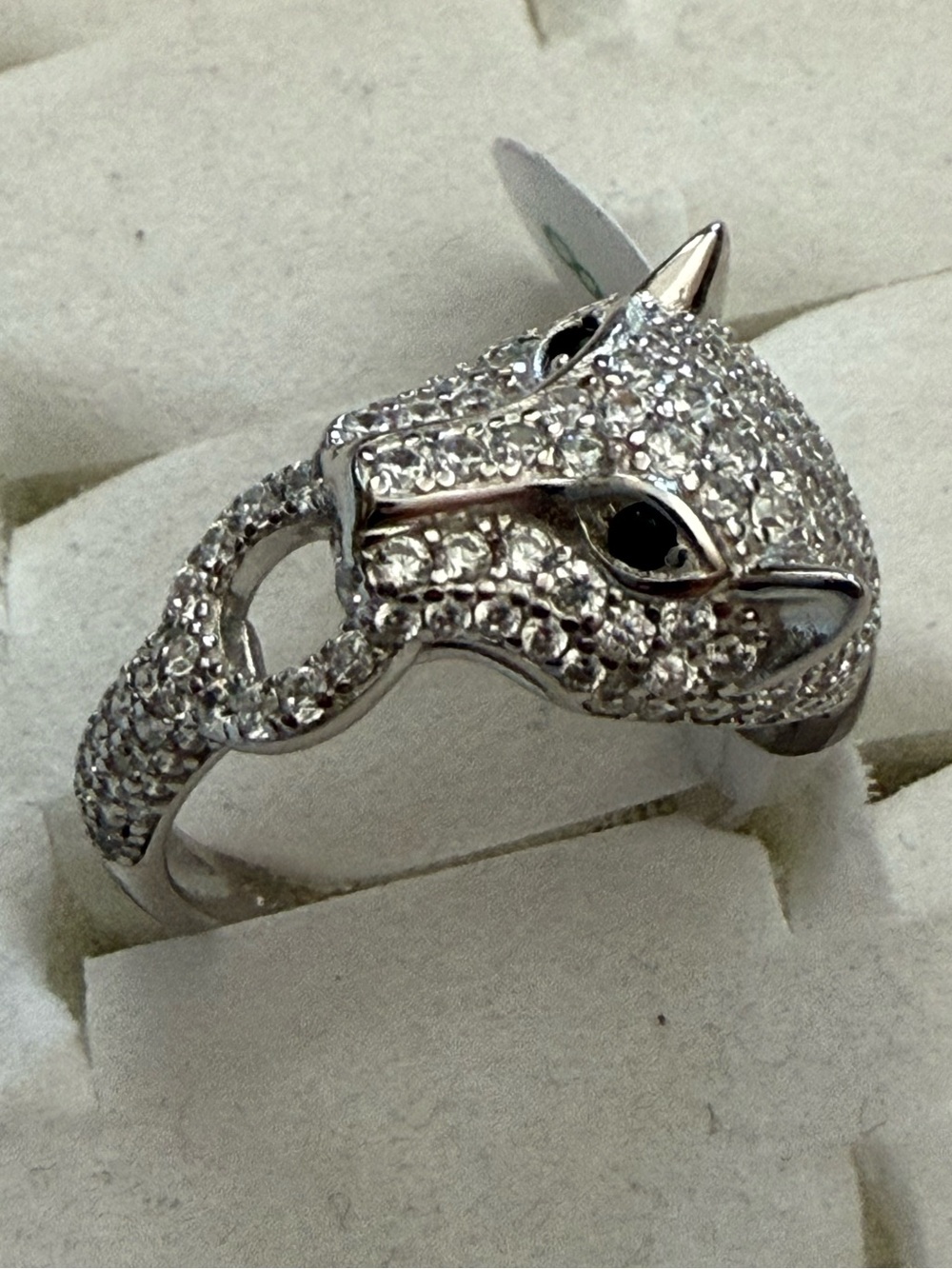 Bomb Party sterling silver ring Luxe Catwalk size 8 NWT